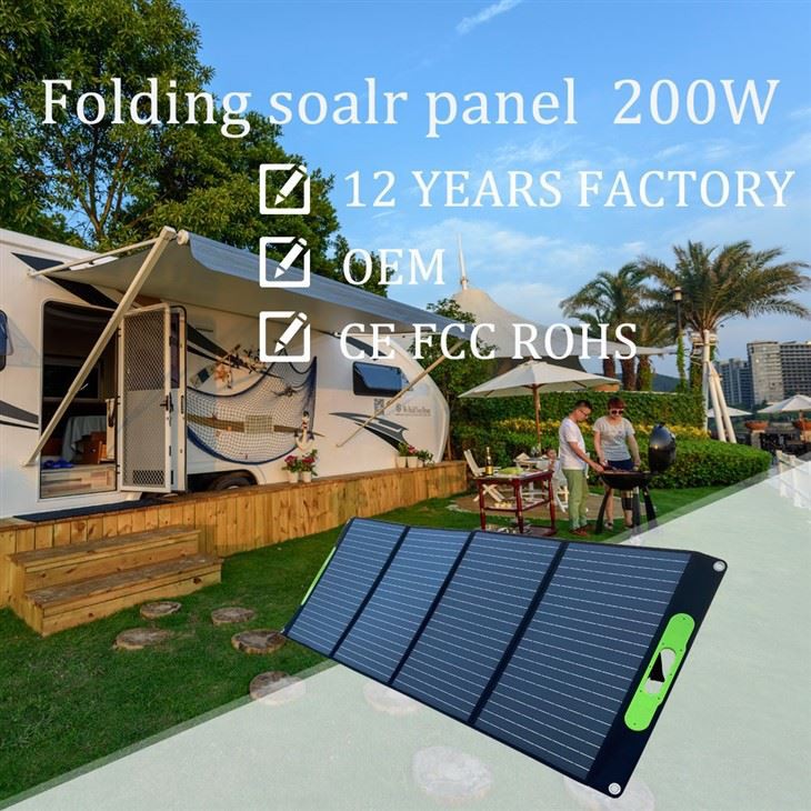 Folding Solar Panel 200w