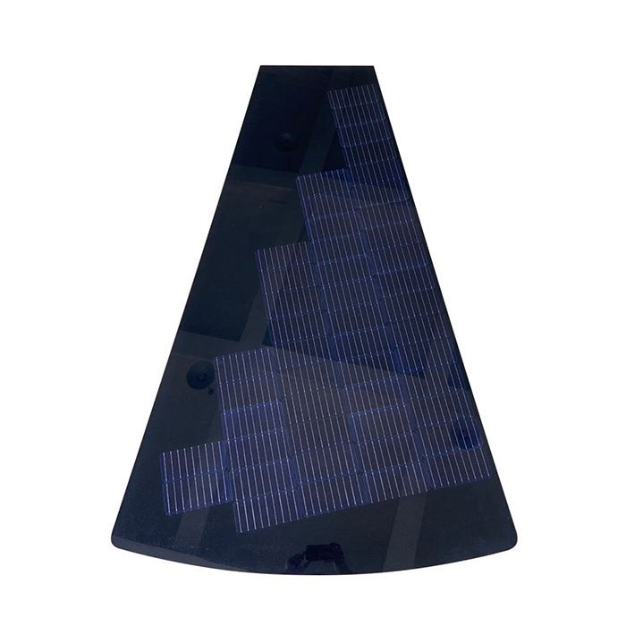 Customized Irregular Fan Shape Solar Panels